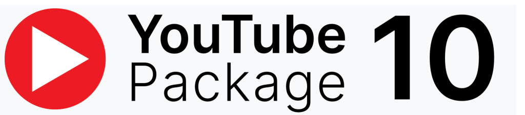 10 YouTube Video Package