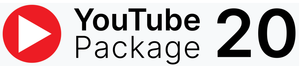 20 YouTube Video Package